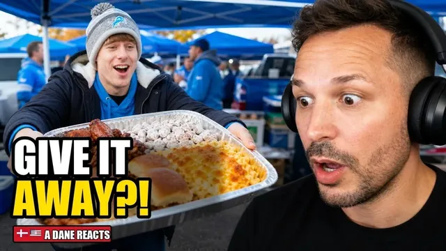 Danish Guy Reacts to American Tailgating for the First Time... 🇩🇰🇺🇸