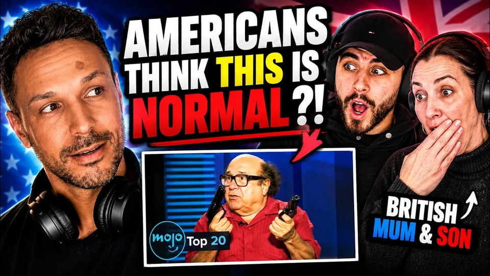 A Dane & 2 Brits React to 20 Things Only Americans Do
