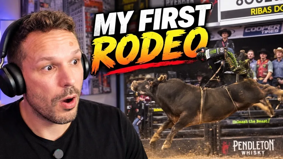 Danish Guy Watches American Bull Riding for the First Time