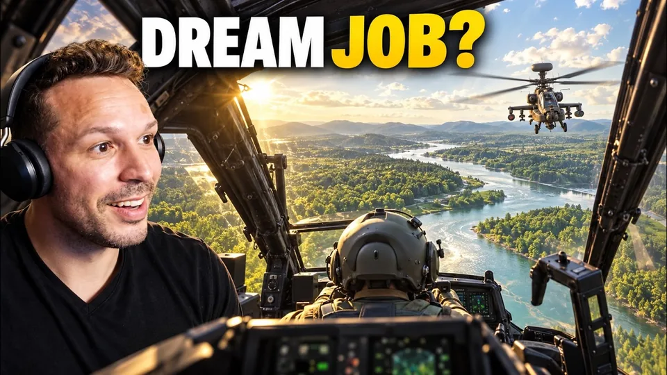 This Apache Flight Made Me Want to Be a Pilot | Danish Guy Reacts